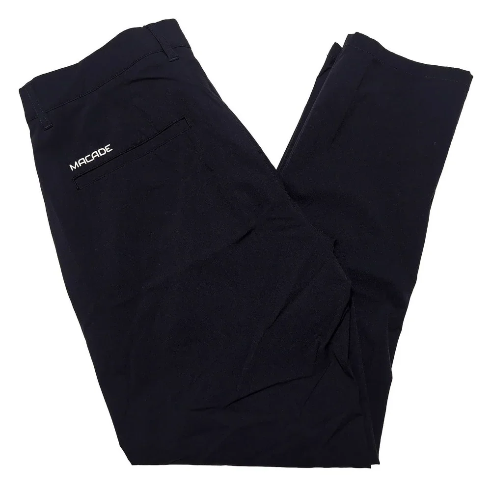 MACADE Golf Performance Pants Navy Blue ~ 32 x 27